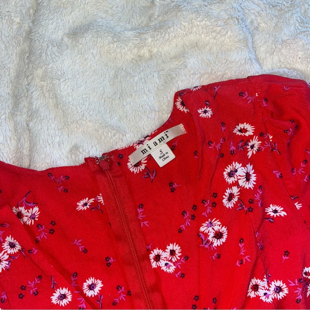 Mi Ami Floral Romper Dress - Picture 5 of 6